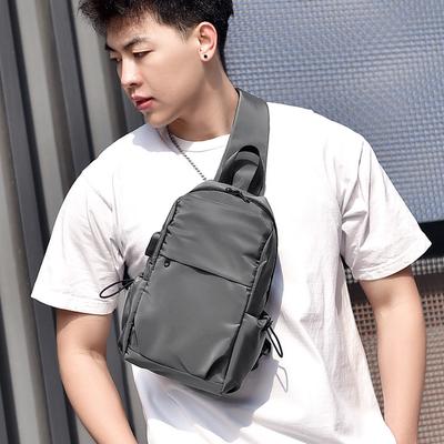 Fashion New Messenger Bag Men's Shoulder Bag Outdoor Travel Breast Bag Multi-functional Leisure Sports Shoulder Bag