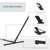 3.1–3.8m Adjustable Universal Hammock Stand Metal Frame Garden Camping Picnic Outdoor Patio Replacement – Stand Only