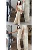 Women's Elegant One-Shoulder Summer Dress - Solid Color Draped Fashion