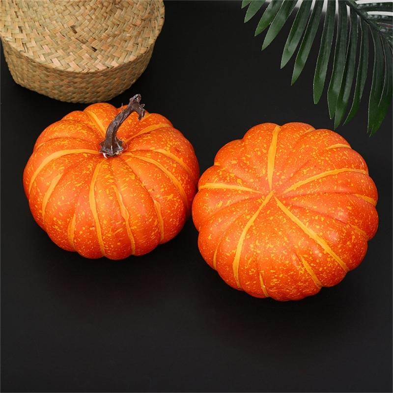 Sztuczne Pianki Model Dyni Dekoracje Sezonowe Dekoracje na Święto Dziękczynienia Projekt Rękodzieła na Halloween Nietoksyczne Do Użytku Rodzinnego