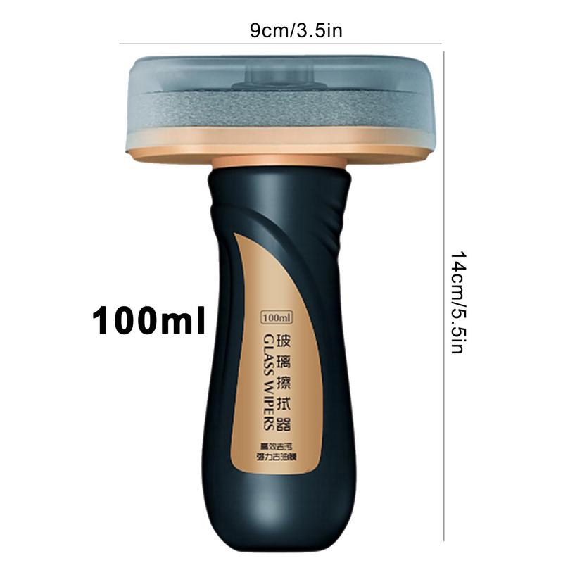 Windshield Hydrophobic Coating 100ml Oil Film Cleaning Agent 2 In 1 Outdoor Window Cleaner Car Windshield Cleaner Outdoor Window