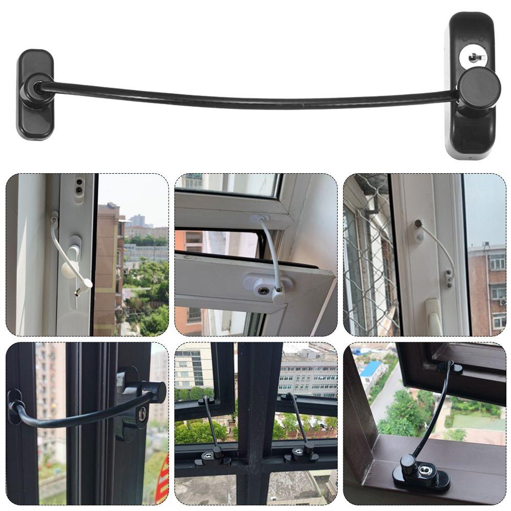 Key Security Safety Door Window Lock Restrictor Wire Cable