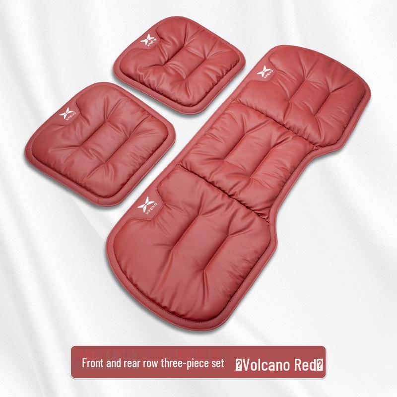 Xiaopeng G3i/G9/P5/P7 Four-Season Seat Cushion: Stain-Resistant Leather Interior, Single-Piece Three-Set