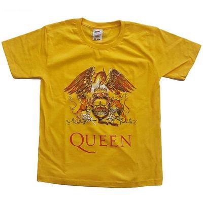 Queen Herren Damen Erwachsenen Kinder T-Shirt Klassisches Wappenlogo Kostenloser Versand
