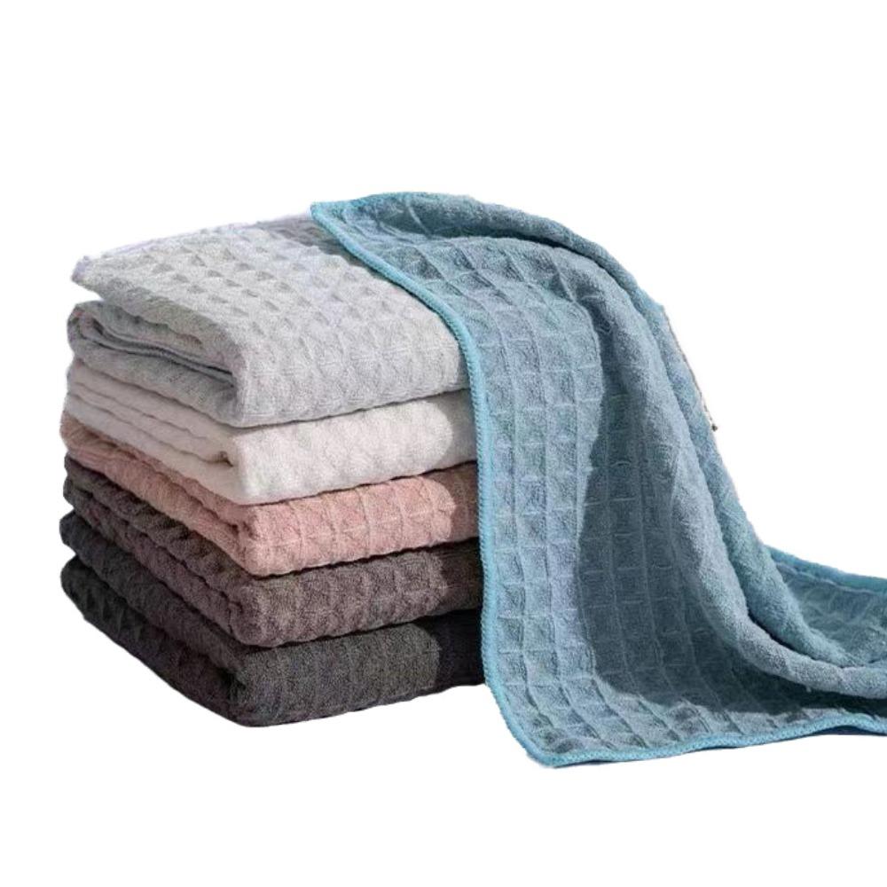 10PCS Waffle Texture Super Absorbent Towel High Absorbency Kitchen Cleaning Cloth Restaurant