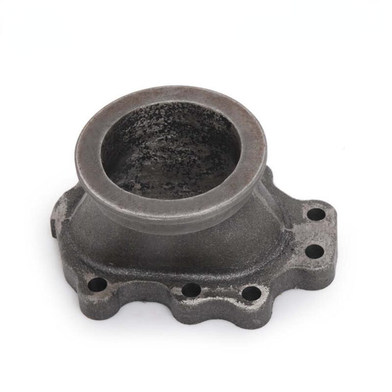 

Car T25 T28 GT25 Turbocharger 8 Point 2.5 V-band Flange Exhaust Manifold Converter Adapter As show