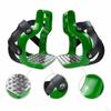 Riding Pedals Reinforced Assembly Inserts AntiSlip Rubber Protection Lightweight Equipment Suitable