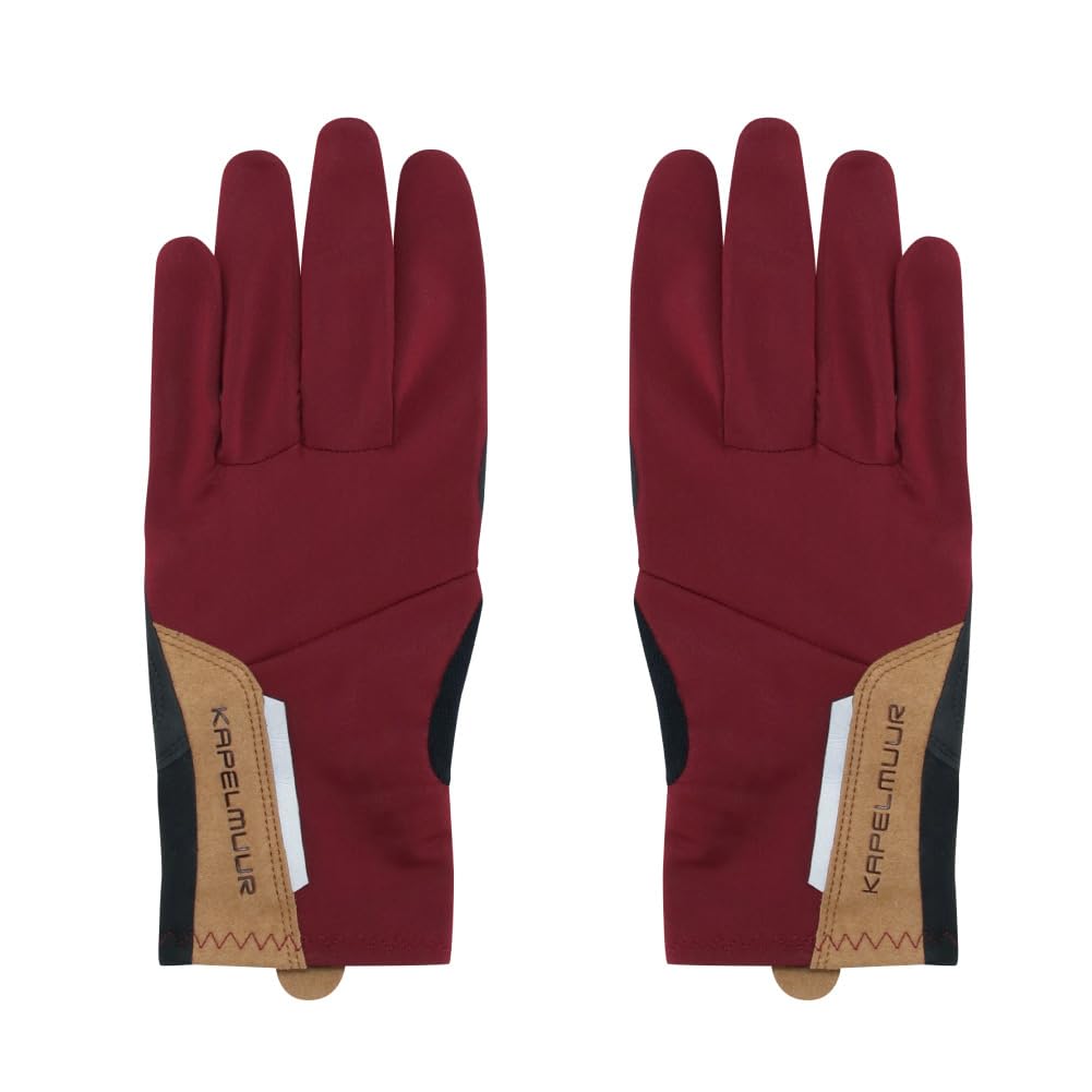 

Kapelmuur Cycling Long UV Touchscreen L Gloves, Gloves, Protection, Compatible, kpgs1020-RD, Maroon,