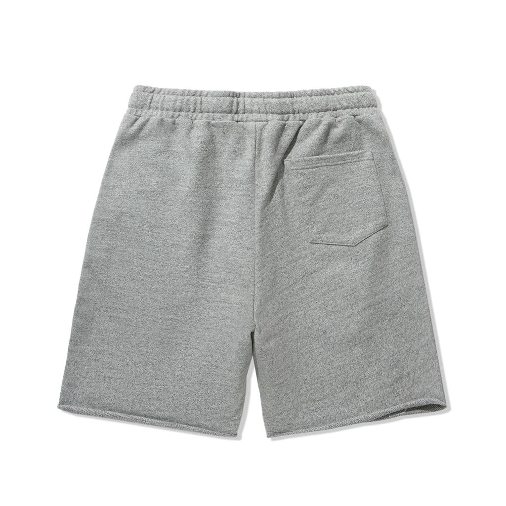 Li Ning Star Mid-Waist Drawstring Breathable Versatile Straight-Leg Casual Shorts Men Shorts Flower-Gray AKSU173-3