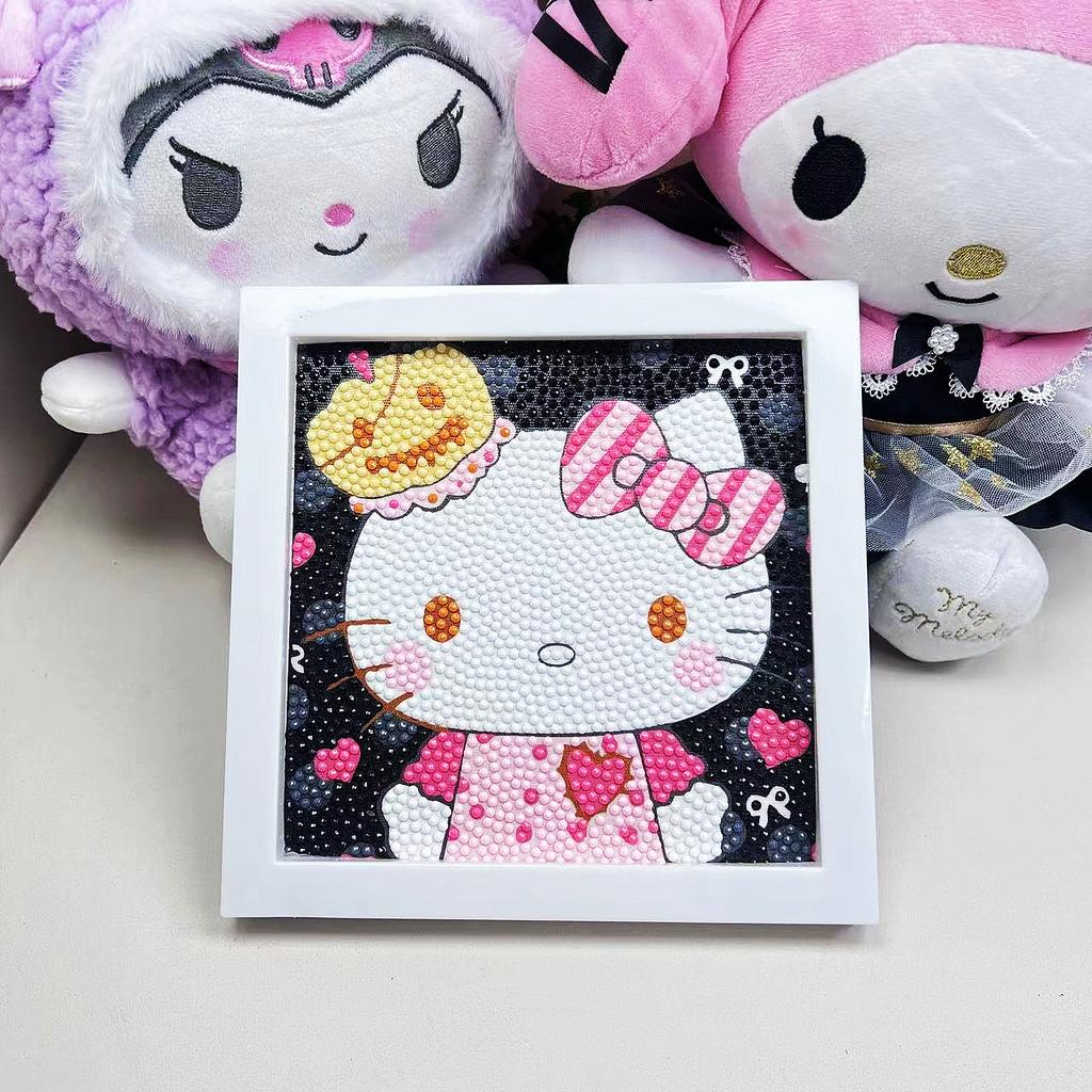 Free Shipping/Cartoon Diamond Painting Children'S Gift Handmade Cross Stitch Framed Diy Bedroom Sticker