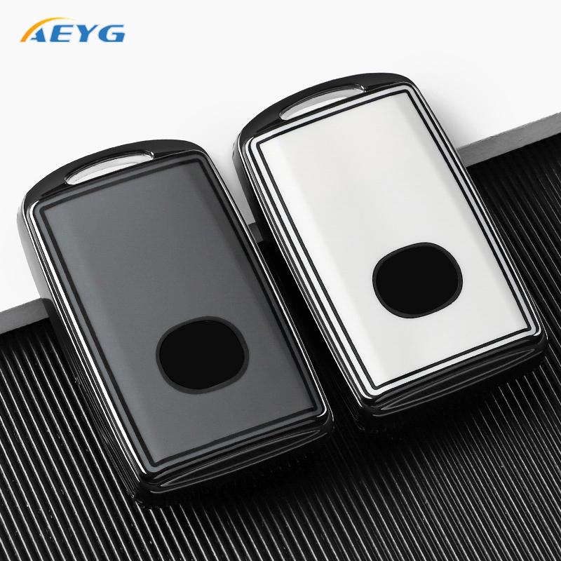 For Mazda 3 Alexa Cx30 Cx-30 Cx-4 Cx-5 Cx5 Cx-8 Cx8 Cx-9 Cx9 Car Key Cover Case Protection Shell Keychain Accessories 4 Buttons