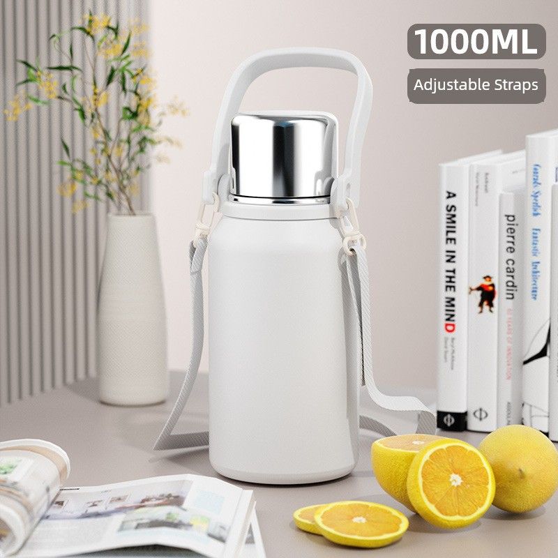 Thermos Cup, Travel Kettle, Tea Cup, Portable for Adults, Can Be Carried on the Body, Can Be Hung on the Body, and Can Be Used as a Water Bottle