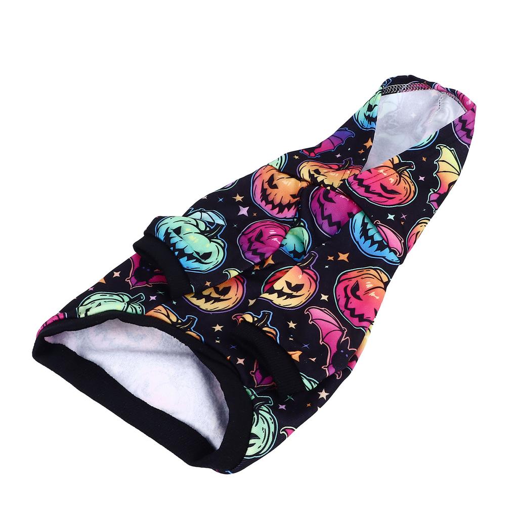 Halloween Dog Clothes Fashion Cute Pumpkin Pattern Dog Hoodie Sweatshirts for Halloween Party