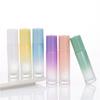 10PCS 10ml Gradient Color Glass Roller Bottles, Pearlized Refillable Containers for Massage Oil & Floral Water