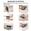 Fascia Massage Gun High Frequency Muscle Massager Gun Body Back Waist Shoulder Massage Machine 16 Heads Professional Fascia Gun