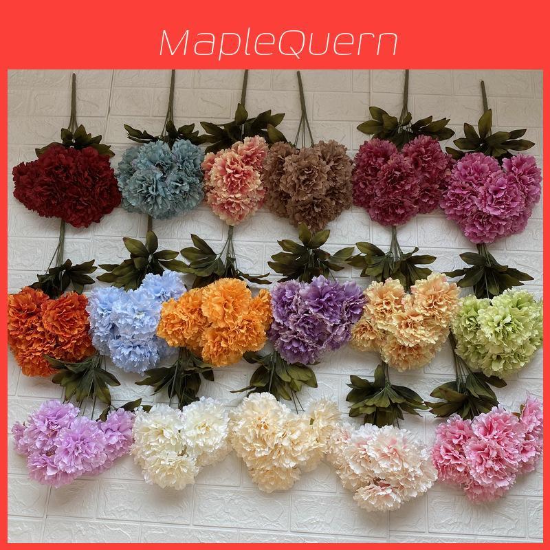 Artificial Peony Flowers For Wedding Decor With Soft Fleece Material For Home And Event Use