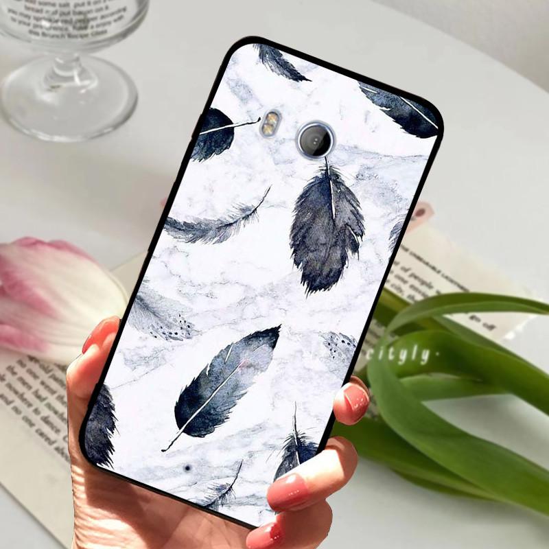 For HTC U11 + Case Soft Silicone Back Cover Phone Case for HTC U12 LIFE / U11 Plus U 11 Bumper Coque HTV33 Shockproof Funda