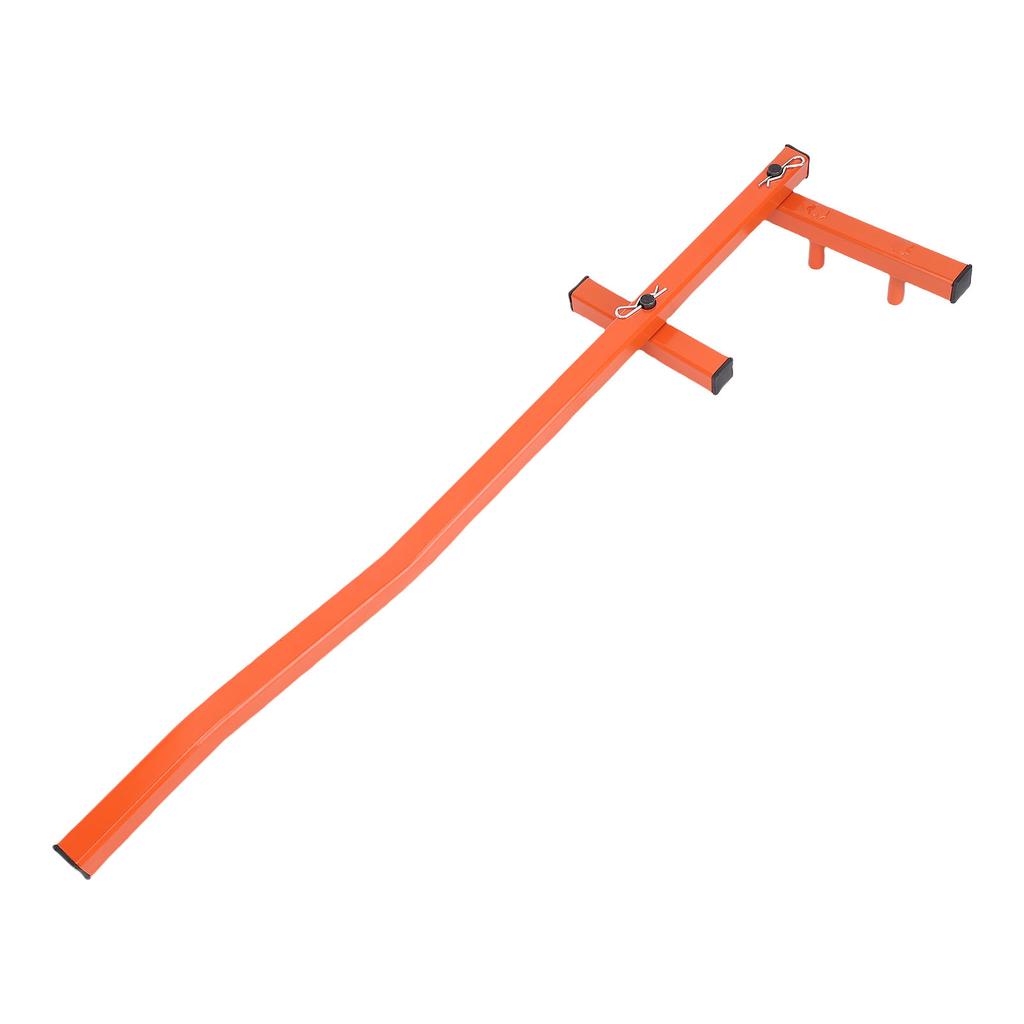 Deck Straightening Tool, Labor Saving Hvy Duty Steel Powder Coated Deck Tool, Suitable for Woodworking, Orange