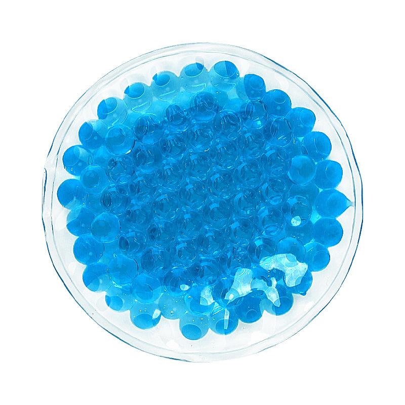 Unisex Solid Color Round Gel Beads Hot and Cold Ice Pack Eye Protection Face Hot Ice Pack Reusable