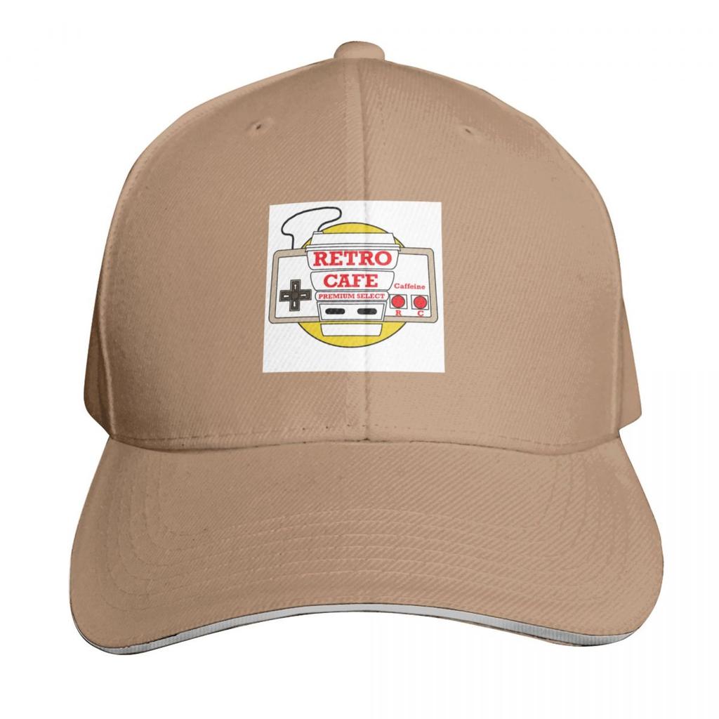 Retro Cafe Baseball Cap Custom Cap Rave Anime Beach Bag Sun Hats For Women Unisexs