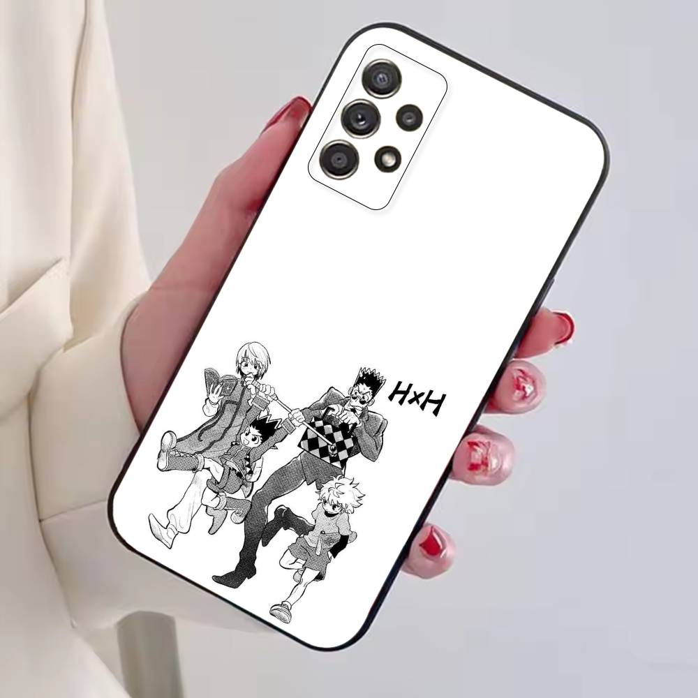 Hunter X Hunter Japanese Manga Phone Case Black Silicone Soft For Samsung S25,S24,S21,S22,S23,S30,Ultra,S20,Plus,Fe,Lite