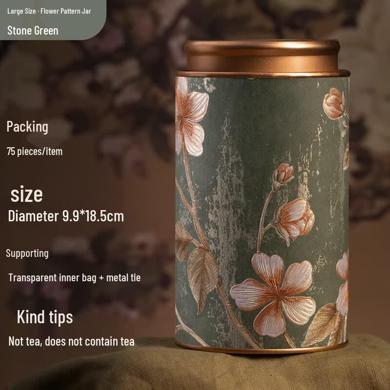Qiwei Copper Tea Canister