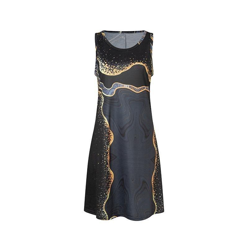 Dress Floral Dress Women'S 2D Digital Printing Factory