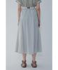 Bobeu String Banding Tiered Skirt_Light Gray 7156235003