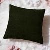 Leather Texture Cushion Cover Premium Comfort Reversible Pillow Cove Two in One Design for Any Room  Car Interior