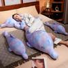 Soft Colorful Dolphin Doll Plush Toy Big Dolphin Doll Home Pillow Girl Soothing Ragdoll