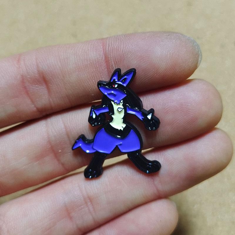 Cartoon Game Brooch Metal Enamel Badge Pin Backpack Hat Lapel Badge Men Women Fashion Jewelry Accessories Gifts