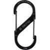 Night Eyes S-Biner Stainless Steel #3 Black Multi-Use Clip Keychain Tool