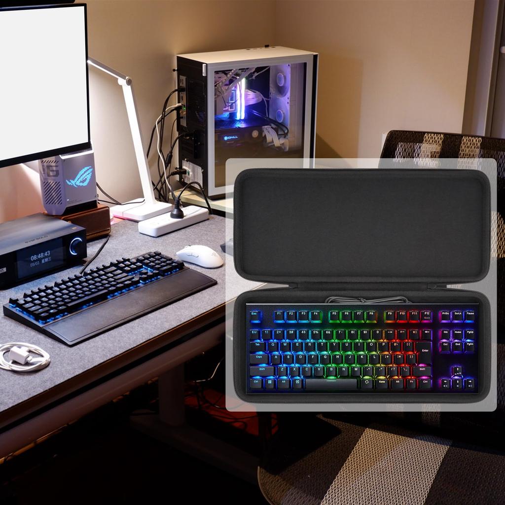 REALFORCE Topre GX1 Rapid Trigger Gaming Keyboard Storage Case Black co2CREA (Case Only) -