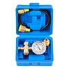Hydraulic Nitrogen Accumulator Charging Kit, 0-100 Bar Nitrogen Fill Kit, Pressure Test System with 1 Pressure Gauge, 1 Gas Hose, 1 Valve Body and 1