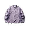 Mens Womens Quick Dry Long Sleeve T-Shirt With Half Zip Collar Loose Fit UV Protection Hiking Sport Shirt