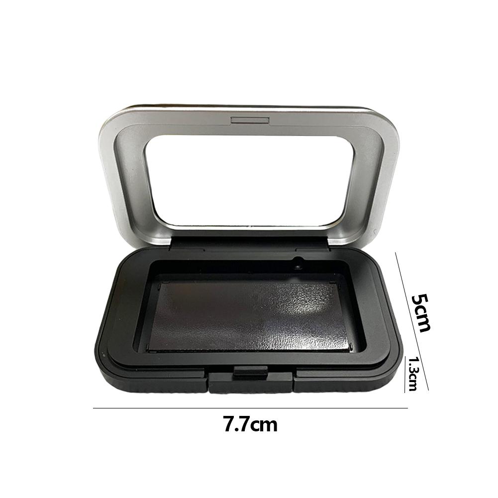 Magnetic Sewing Needles Holder Black Rectangle Sewing Needle Storage Case Buttons Pins Storage Box for Sewing Tool Accessories