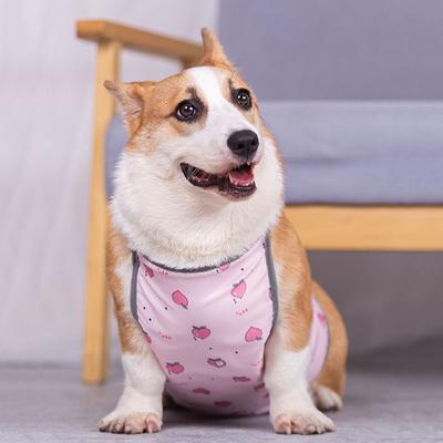 Waterproof Dog Belly Protection Clothing Breathable Dog Bib Cat Sterilization Suit Anti-dirty Dog Belly Band Summer