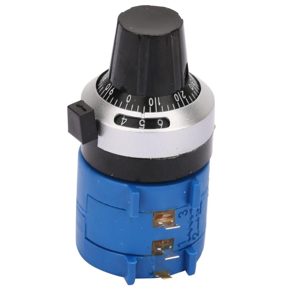 3590S-2-101L Potentiometer Counting Dial Wirewound Potentiometer  Electronic Control Systems