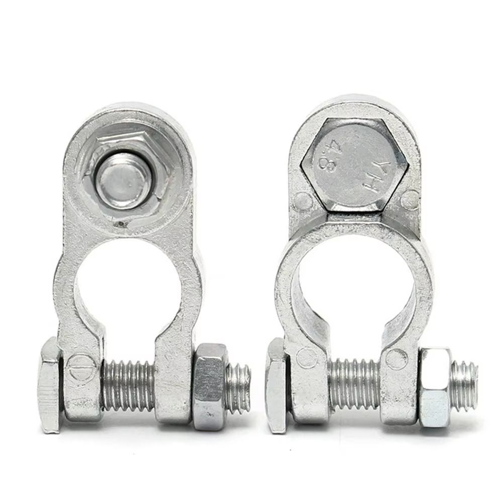 

2pair Positive&Negative Pole Car Battery Terminal Clamps Car Clamp Connector Boat