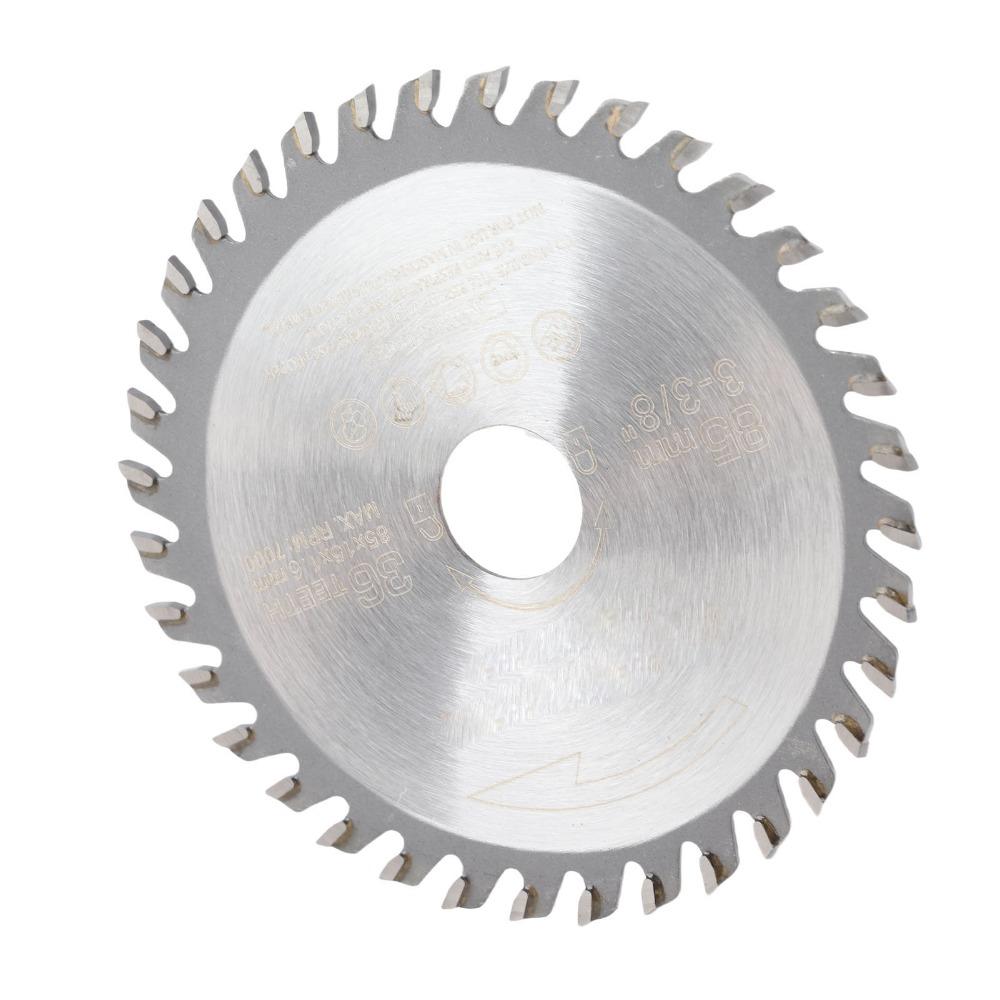 85mm X 15mm X 36T Cutting Saw Disc Multi Function Alloy Circular Saw Blade For Carpenter