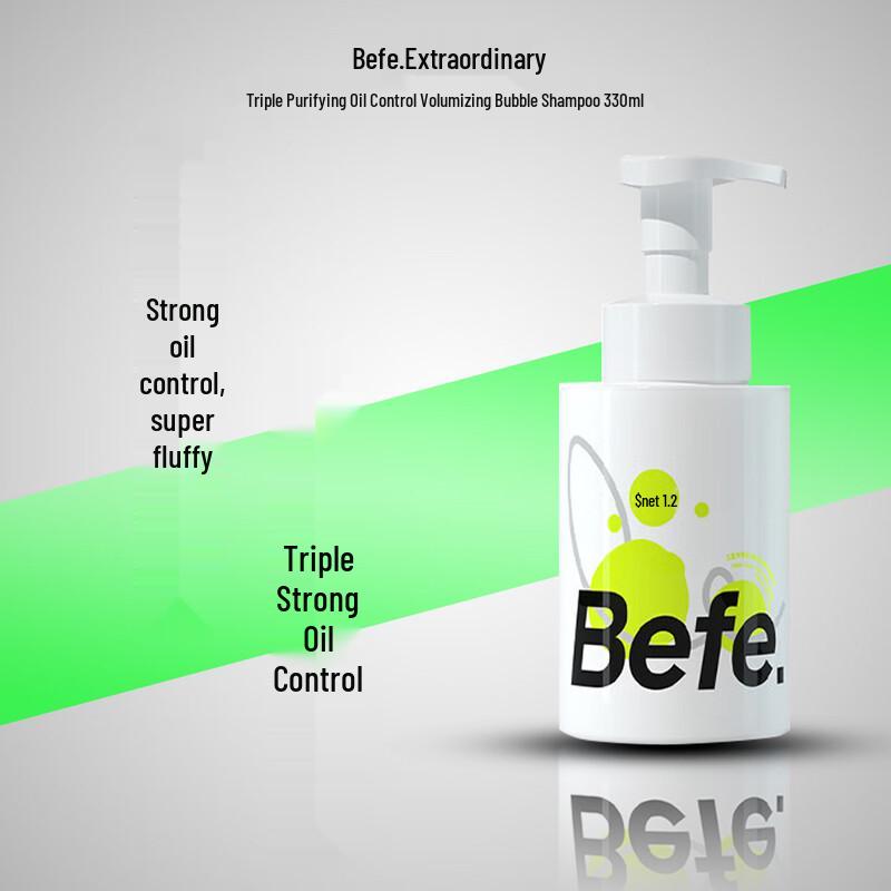 BeFe Triple Purifying Oil Control Bubble Shampoo