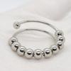 Rotating Decompression Beads Mindfulness Ring - Titanium Steel Wire-Wrapped for Anxiety Relief