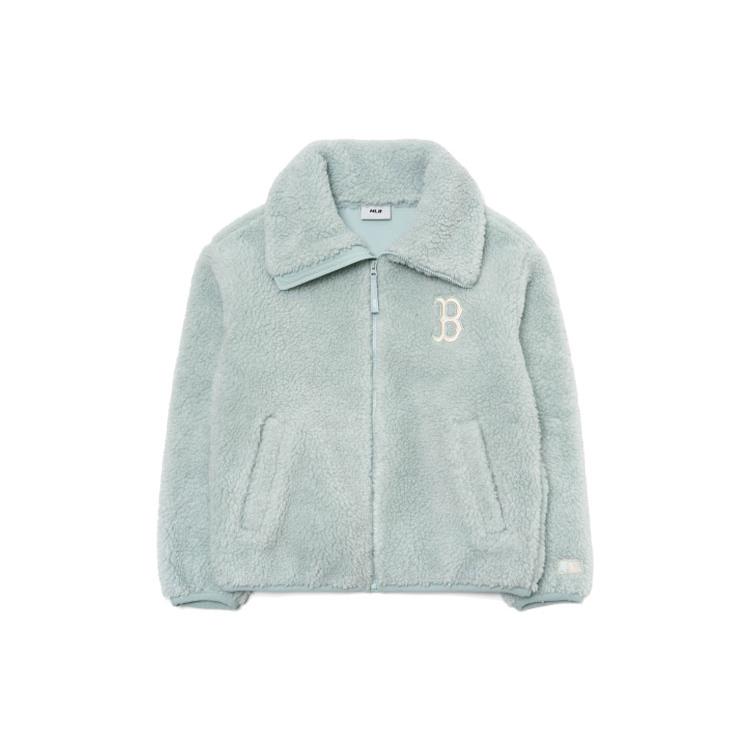MLB Velvet feel Coat Unisex Mint Green 3AJPF3016-43MTL L
