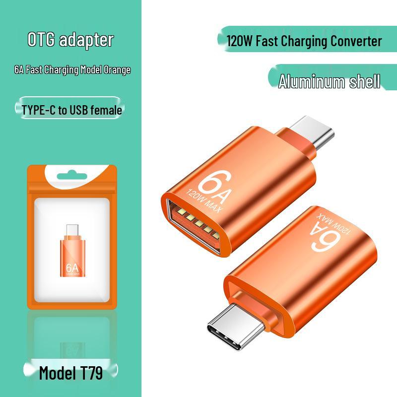Adaptor OTG USB 3.0 la Type-C pentru telefoane Apple, Huawei, Xiaomi