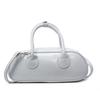 New niche high-end sense simple solid color personality versatile fashion portable messenger women's bag