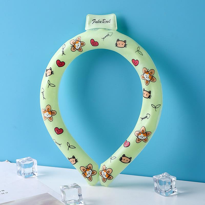 Outdoor Heatstroke Prevention and Cooling Ice Patches Summer Supplies Ice Rings Ice Rings Student Office Hanging Necks Ice Rings