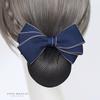 Head Flower Female Vocational Nurse Hairnet Bank Flight Attendant Special Disc Hair Net Pocket Bow Hairpin Tooling Headdress