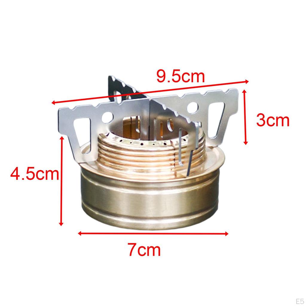 Camp Stove Cross Stand Rack Base Mini Frame Pot Support Holder for