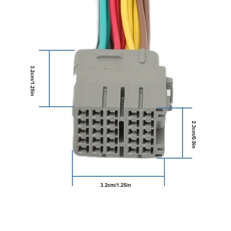 Front Driver/Passenger Side Door Connector Pigtail Wire Harness For 96-00 Civic 97-01 C-RV 96-01 Acura Integra 97-01 Prelude
