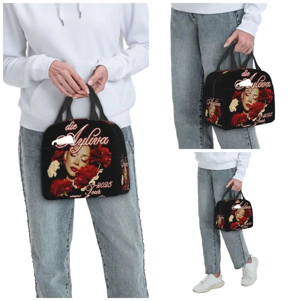 Ayliva 2024 Album Lieb Mich Insulated Lunch Bag for Kids School Cooler Thermal Food Box Tote Leakproof Lunch Boxes Container